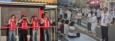 문경시장 선거 막판, ‘밀착유세’ vs ‘집중유세’ 전략 대결