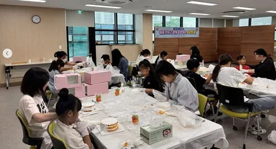 문경시가족센터, 다문화자녀 제과제빵사 체험 운영