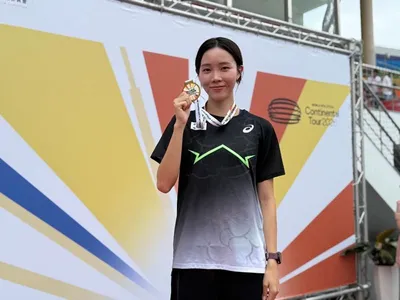 문경시청 차지원 선수, 대만오픈국제육상선수권 1500m 금빛 질주