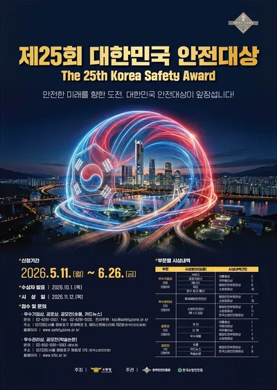 문경소방서, ‘제25회 대한민국안전대상’ 신청 접수