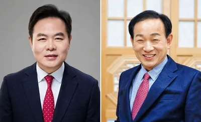 퇴임 앞둔 신현국 vs 취임 앞둔 김학홍… 문경시정 놓고 공방