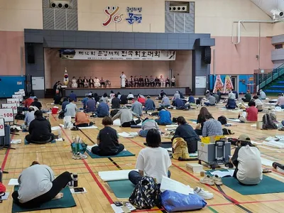 4년 만에 부활한 문경새재 전국휘호대회 열려