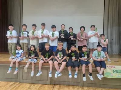 동성초교, ‘플로리스트’ 진로체험 가져
