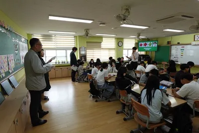 모전초, 인구교육 연구학교 전반기 수업 컨설팅 실시