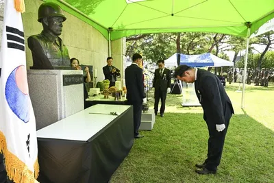 문경 출신 6·25 영웅 김용배 장군 제75주기 추모제 봉행