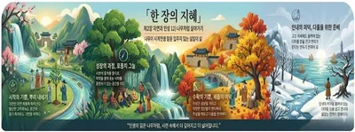 한 장의 지혜. 제2장 자연과 인생. 12) 나무처럼 살아가기