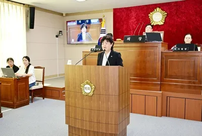 신상애 문경시의원, 첫 5분 자유발언