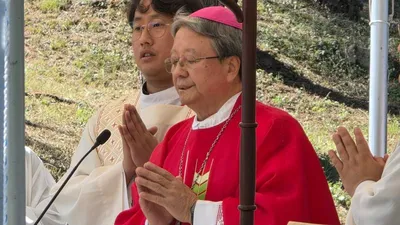 문경 마원성지서 순교자 현양 미사…300여 신자, 순교 신앙 되새겨