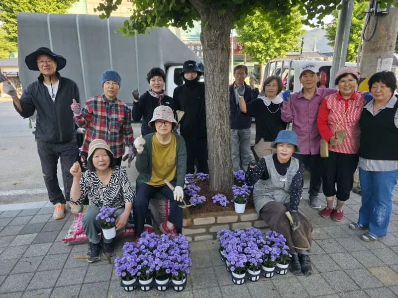 문경시 신기마을, 아름다운 거리 꾸미기로 도시재생