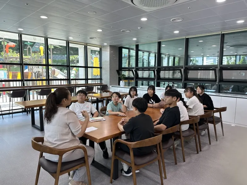 문경 모전초등학교 6학년, 지역사회 기관 인터뷰