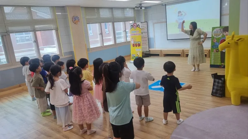 문경 모전초교병설유치원, 놀이로 흡연 예방 교육