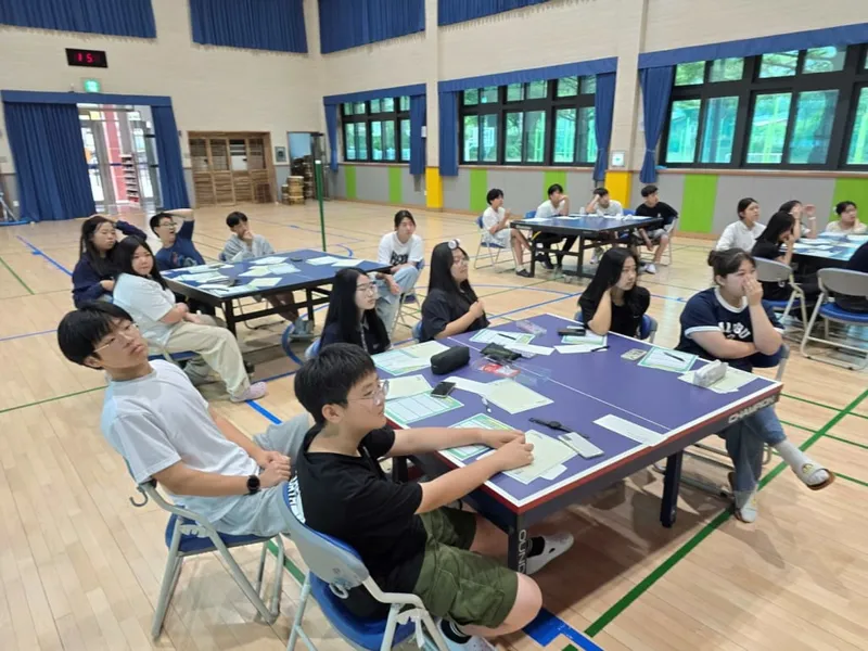 문경 동로중, 손 편지 쓰기 행사 개최