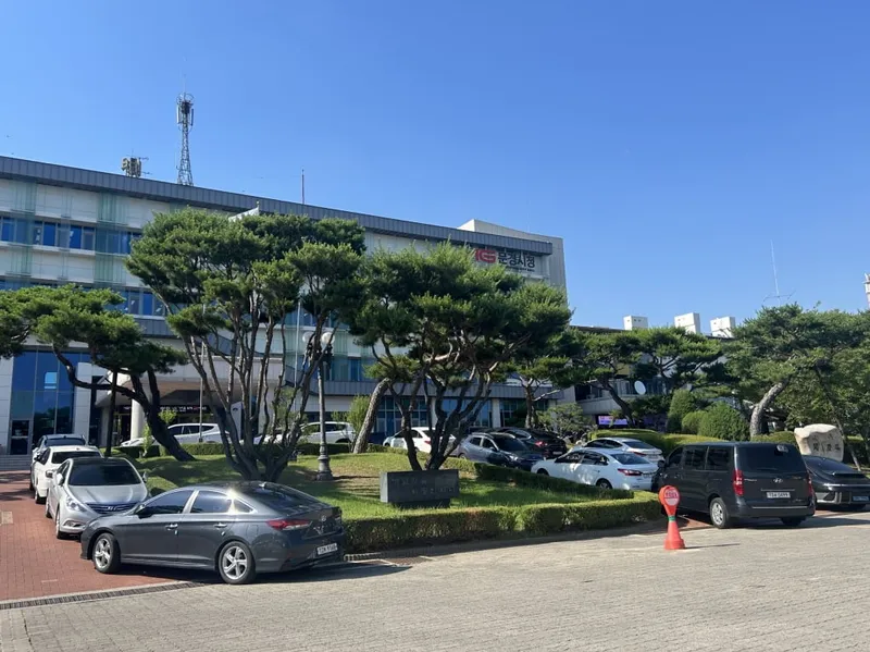 문경시청 주차 모습